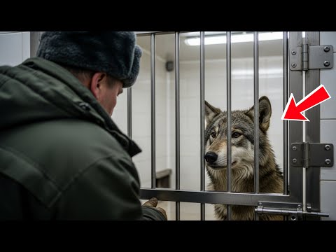 Видео: Раненый волк в приюте для диких животных скулит, увидев мужчину, который однажды спас его