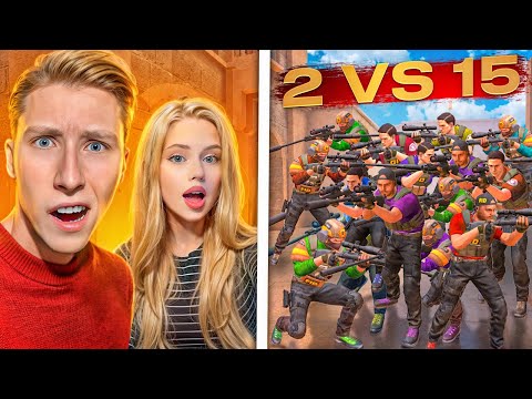 Видео: 2 ПРОТИВ 15 С САМОЙ СИЛЬНОЙ ДЕВУШКОЙ😻НО ВСЕ ИГРАЮТ С М40 НОУ ЗУМ В STANDOFF 2