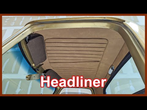 Видео: Обивка потолка классического автомобиля с нуля — Auto Upholstery