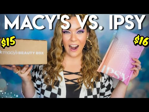 Видео: Сумка Ipsy Glam Bag против бьюти-бокса Macy's: октябрь 2025 | Распаковка коробок с подпиской