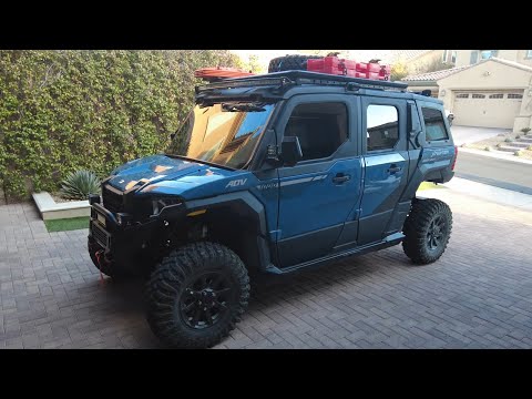 Видео: Обвесы для внедорожника Polaris. Часть 2.