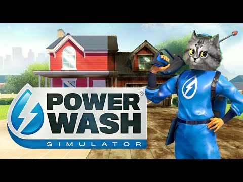 Видео: Пробуем игру Power Wash Simulator