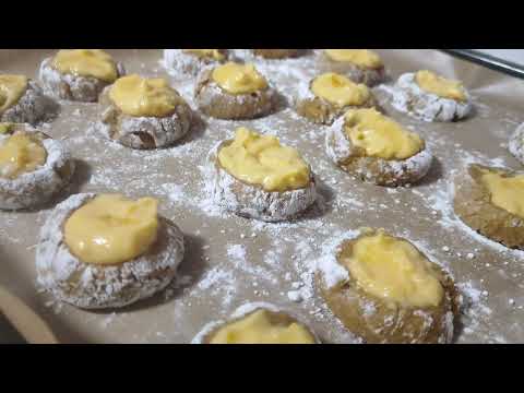 Видео: Лимонное печенье# нежное# освежающие