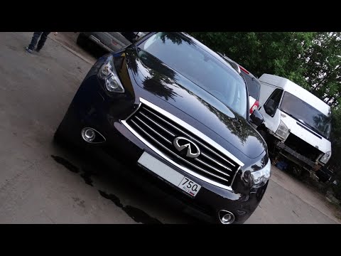 Видео: Infiniti QX70, Nissan Pathfinder - двигатель V9X - второй фильм