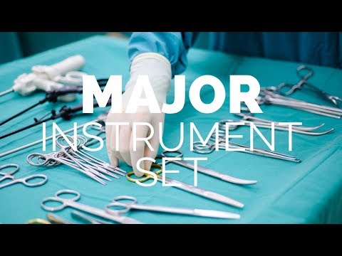 Видео: Набор основных абдоминальных инструментов