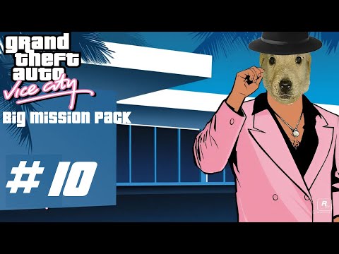 Видео: Прохождение GTA Vice City Big mission pack (100%). ГТА Вайс Сити новые миссии - Стрим #10