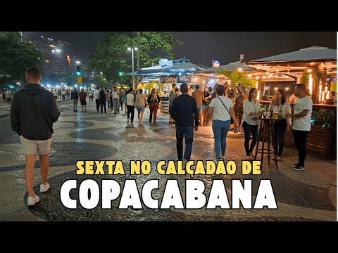 Видео: Пятница на набережной Копакабана: атмосфера Кариоки у моря