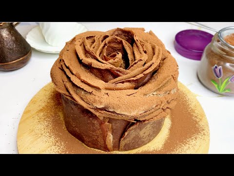 Видео: Торт "Роза" удивит гостей // Crepes cake “Rose”