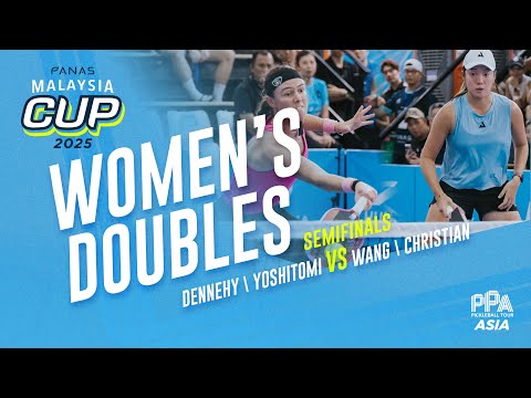 Видео: Кристиан/Ван против Деннехи/Ёситоми — женский одиночный полуфинал | Кубок Малайзии 2025