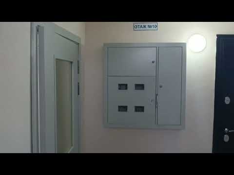 Видео: Лифт(ЧЛЗ 2016 г.в) Беловежская 13 подъезд 3, г.Тюмень