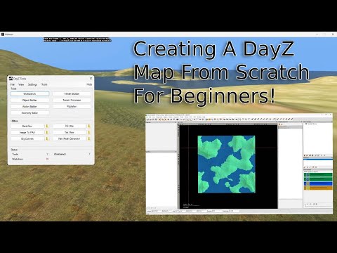 Видео: Создаём карту DayZ с нуля! Эпизод 1. Получаем ландшафт!