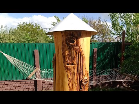 Видео: Колода для пчел"СЛЕД МЕДВЕДЯ" обзор #MihailShip  #изготовленияколоды #всенюансыоколоде #мёд #пасека