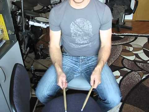 Видео: Барабанные упражнения для начинающих (часть2)