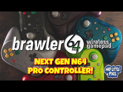 Видео: НОВЫЙ контроллер Next Gen Pro N64 для Switch 2, N64 и других устройств! Серия Brawler64 Pro уже з...