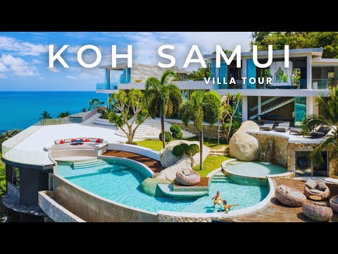 Видео: Экскурсия по дизайнерской вилле стоимостью 7 800 000 долларов с захватывающим видом на море!!