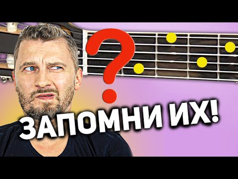 Видео: Как запомнить ноты на грифе гитары