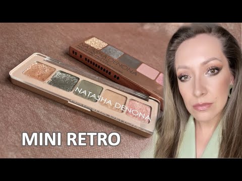 Видео: MINI RETRO Natasha Denona обзор / Разговоры о палетках Mini Crush, Mini Biba, PAT MCGRATHxBRIDGERTON