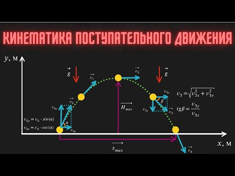 Видео: Кинематика поступательного движения