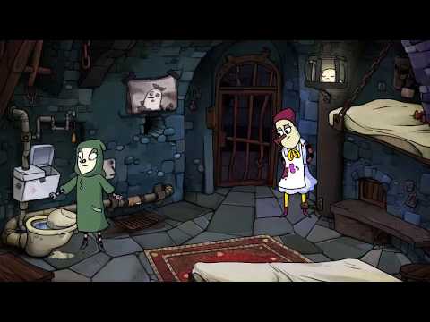 Видео: The Inner World The Last Wind Monk: Прохождение  #3 тюрьма