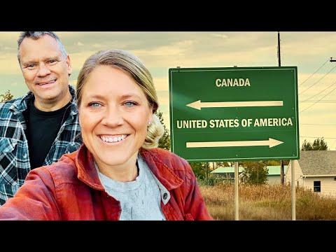 Видео: Приключенческое автопутешествие из США в Канаду!!