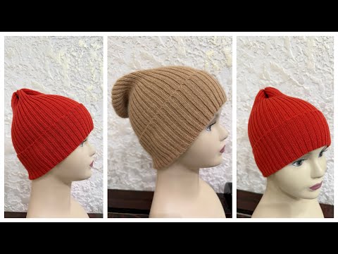 Видео: Шапка Тыковка на вязальной машине
