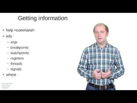 Видео: Отладка в Linux. Краткие сведения о gdb