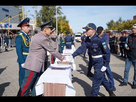 Видео: Уважаемые выпускники! Приглашаем вас поступить в Академию гражданской защиты им. М.Габдуллина МЧС РК