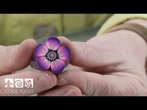 Видео: Крутые инструменты | Трость-лепесток из полимерной глины от Дебры ДеВольф