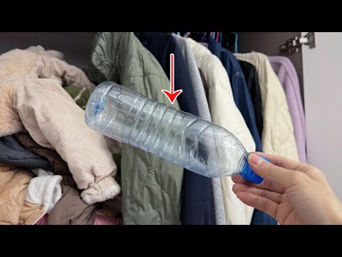 Видео: Негде повесить толстую одежду? Совет от домработницы!