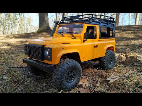 Видео: MN-90 1/12 2.4G 4WD Бюджетная Трофи Машина на Радиоуправлении