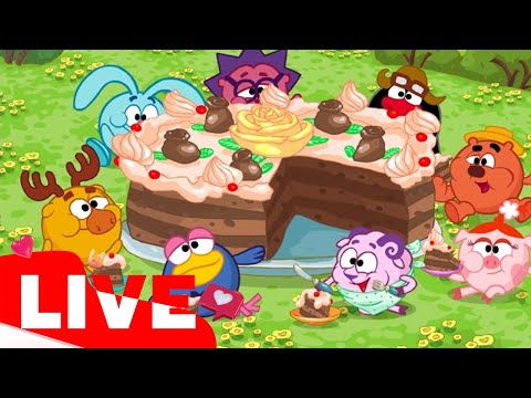 Видео: 🔴 ПРЯМОЙ ЭФИР! LIVE Смешарики 2D. Выходные со смешариками