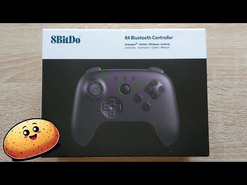 Видео: Распаковка контроллера 8bitdo 64 НЕ обзор