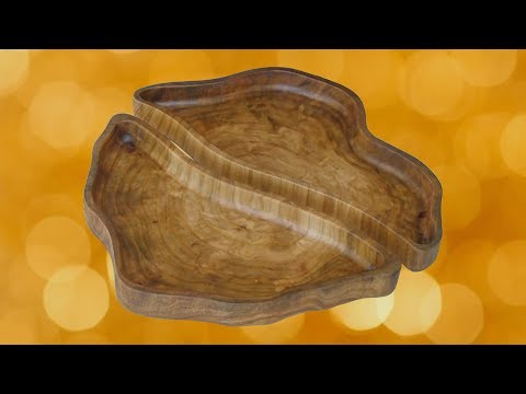 Видео: Как сделать менажницу из торцевого спила черешни
