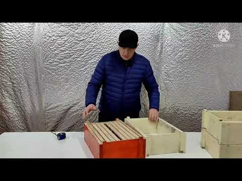 Видео: Улучшеный 8ми рамочник. Полиуретановый восмирамочник на улей рогатый.