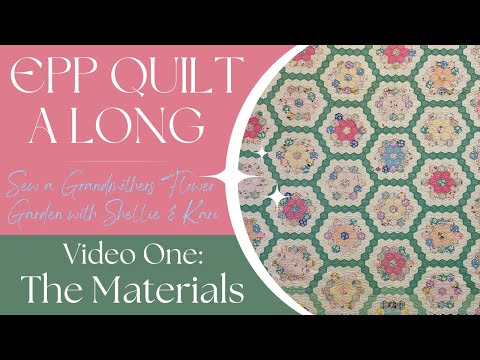 Видео: Длинное одеяло из ЭПП — Цветник бабушки — Видео ОДИН в #grumpysusanQAL