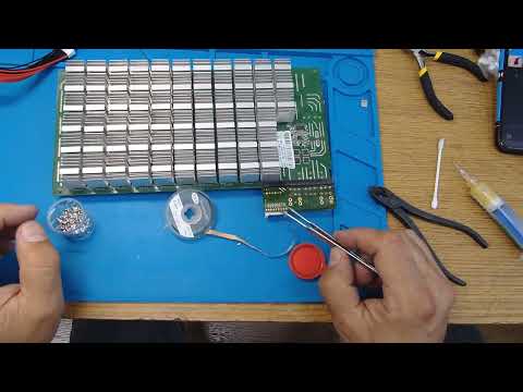 Видео: Прошивка PIC контроллера Antminer S9