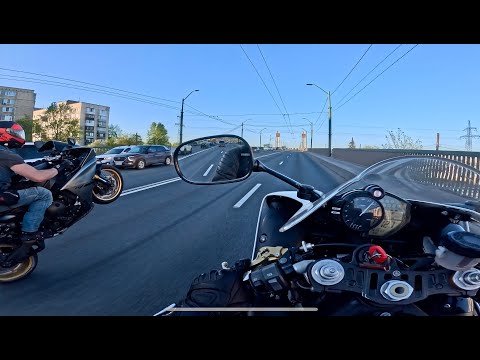 Видео: Катаем по городу #motorcycle #motovlog #yamaha #bikelife #bikers #motobear #automobile