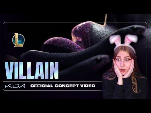 Видео: K/DA – VILLAIN  | Концепт-видео с Эвелинн \ League of Legends \ Реакция