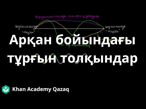 Видео: Арқан бойындағы тұрғын толқындар | Физика | Қазақ Хан Академиясы