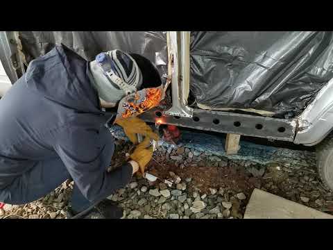 Видео: Замена и покраска порогов ваз 2107.Replacing and painting the thresholds of the VAZ 2107