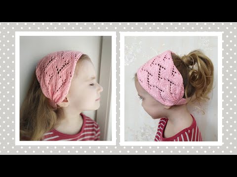Видео: Косынка на резинке на ЛЮБОЙ РАЗМЕР//Мастер-класс