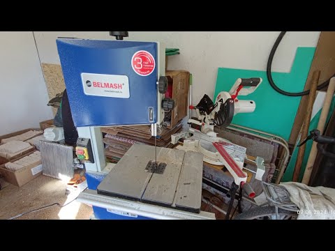 Видео: Ленточнопильный станок по дереву Белмаш BELMASH WBS-254/2 S049A обзор сборка настройка. нев игрушка