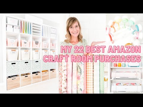 Видео: 22 потрясающих предмета для рукоделия, которые я нашла на Amazon | Товары для рукоделия Amazon, Н...