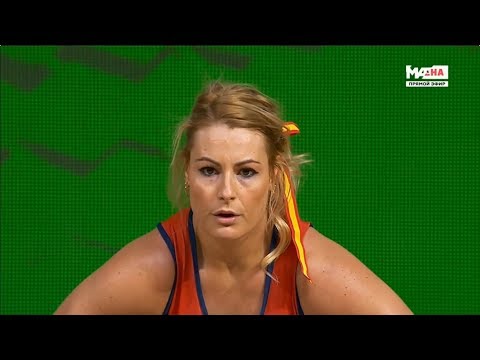 Видео: 2018 World Weightlifting Championships. women 81kg \ Чемпионат мира женщины до 81кг