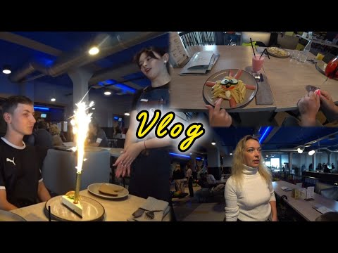 Видео: Влог / День рождения сына / покупки в школу