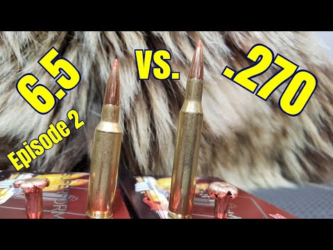 Видео: 6.5 Creedmoor против .270 Winchester: Эпизод 2 Hornady Superformance GMX