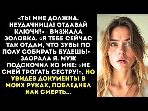 Видео: «Сначала верни долг свинья!» — влепила я пощечину золовке когда она потребовала отдать ей мою машину