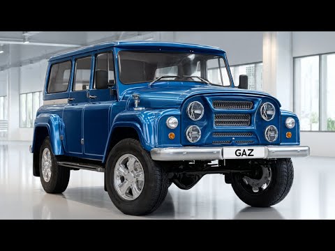 Видео: Возвращение легенды: Новый ГАЗ-69 2026 — классический внедорожник, рождённый заново!