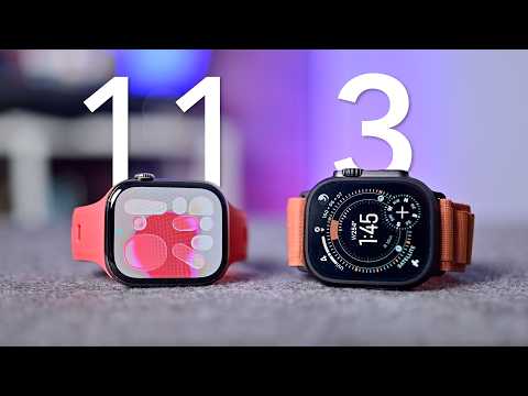 Видео: Apple Watch Series 11 против Ultra 3 — полное сравнение!