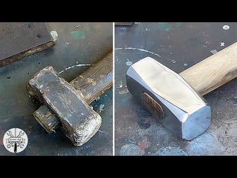 Видео: Кувалда восстановление ◃ ║ ▹ Hammer restoration